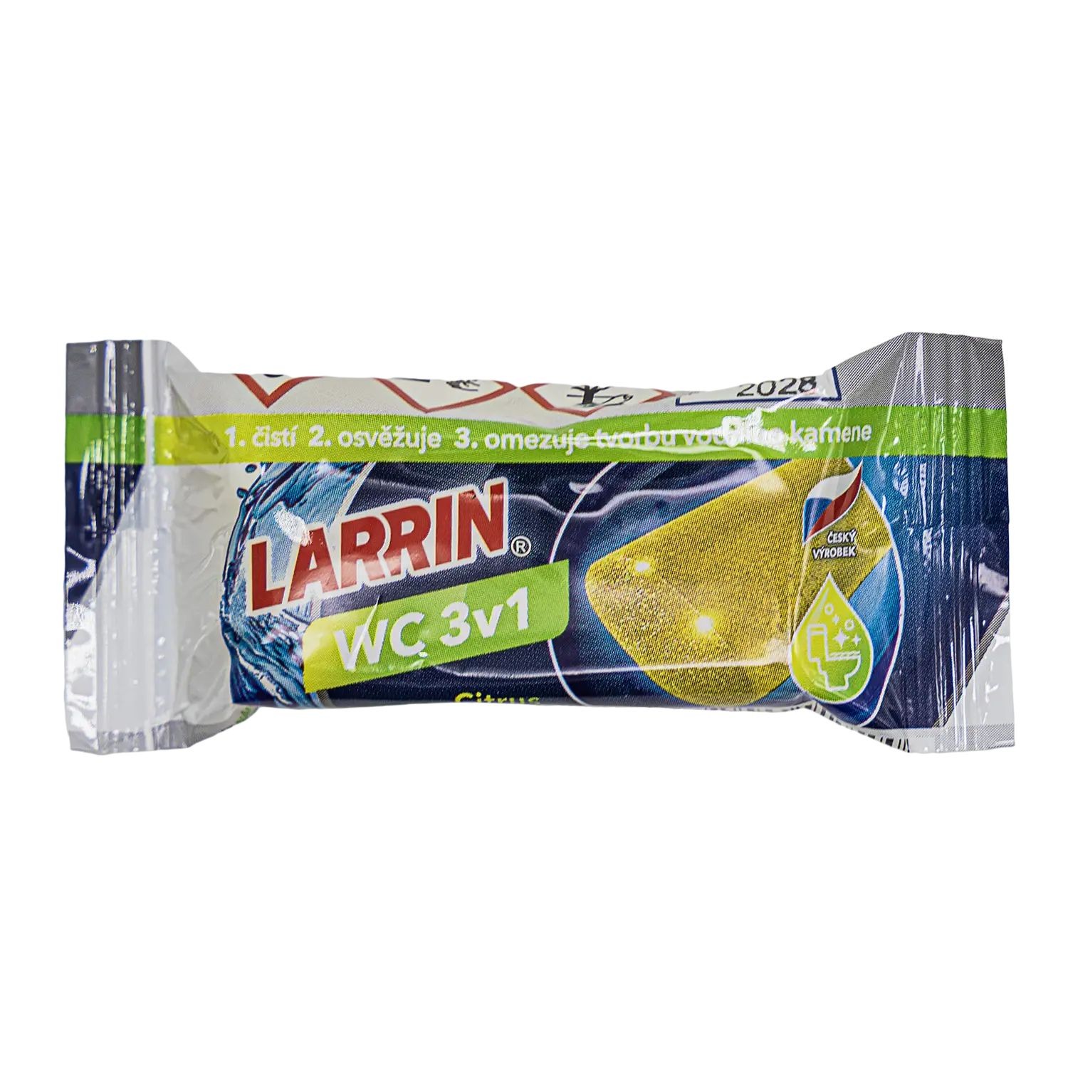Larrin WC Plus 3v1 Citrus náhradní náplň 40 g