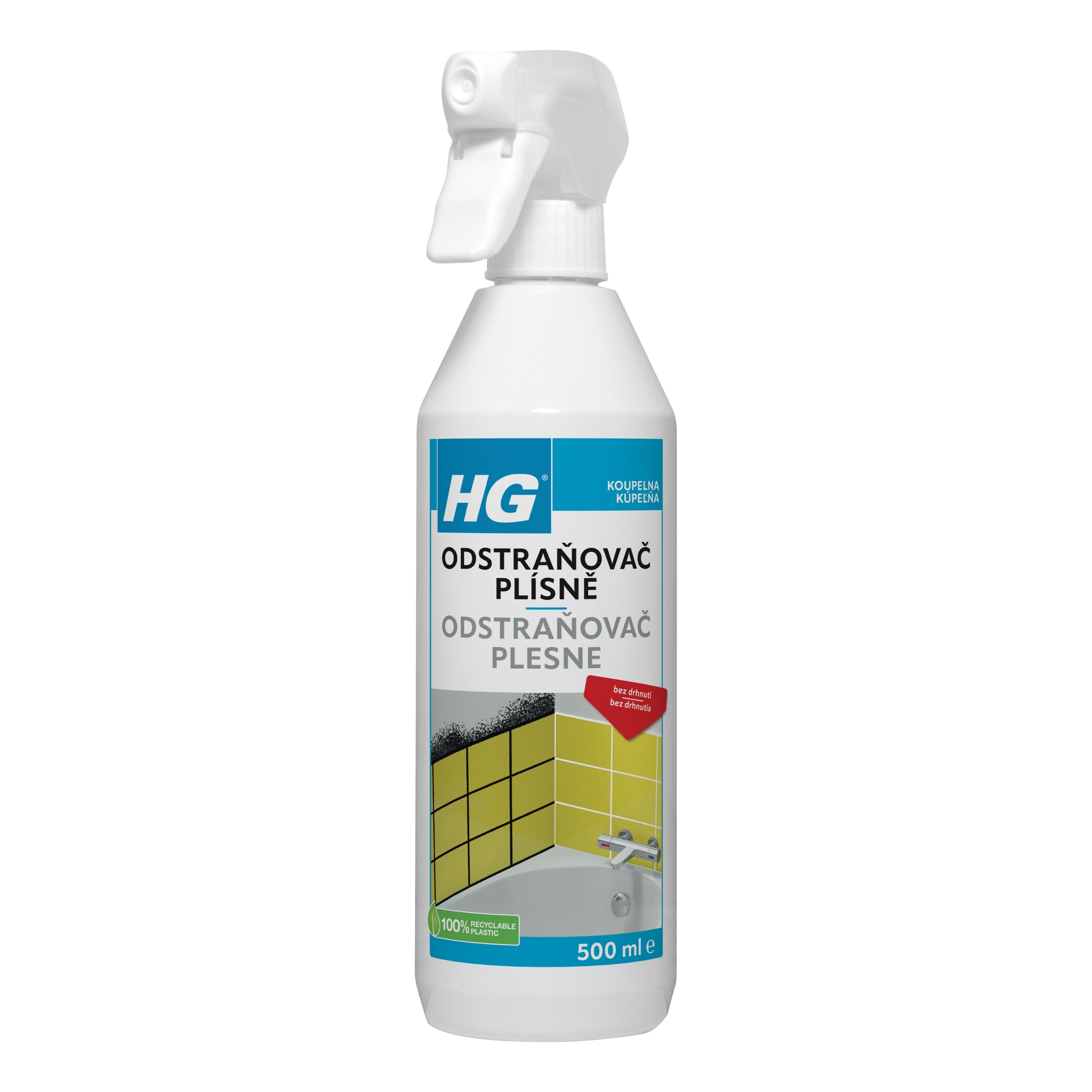 HG Koupelnový sprej proti plísni 500 ml