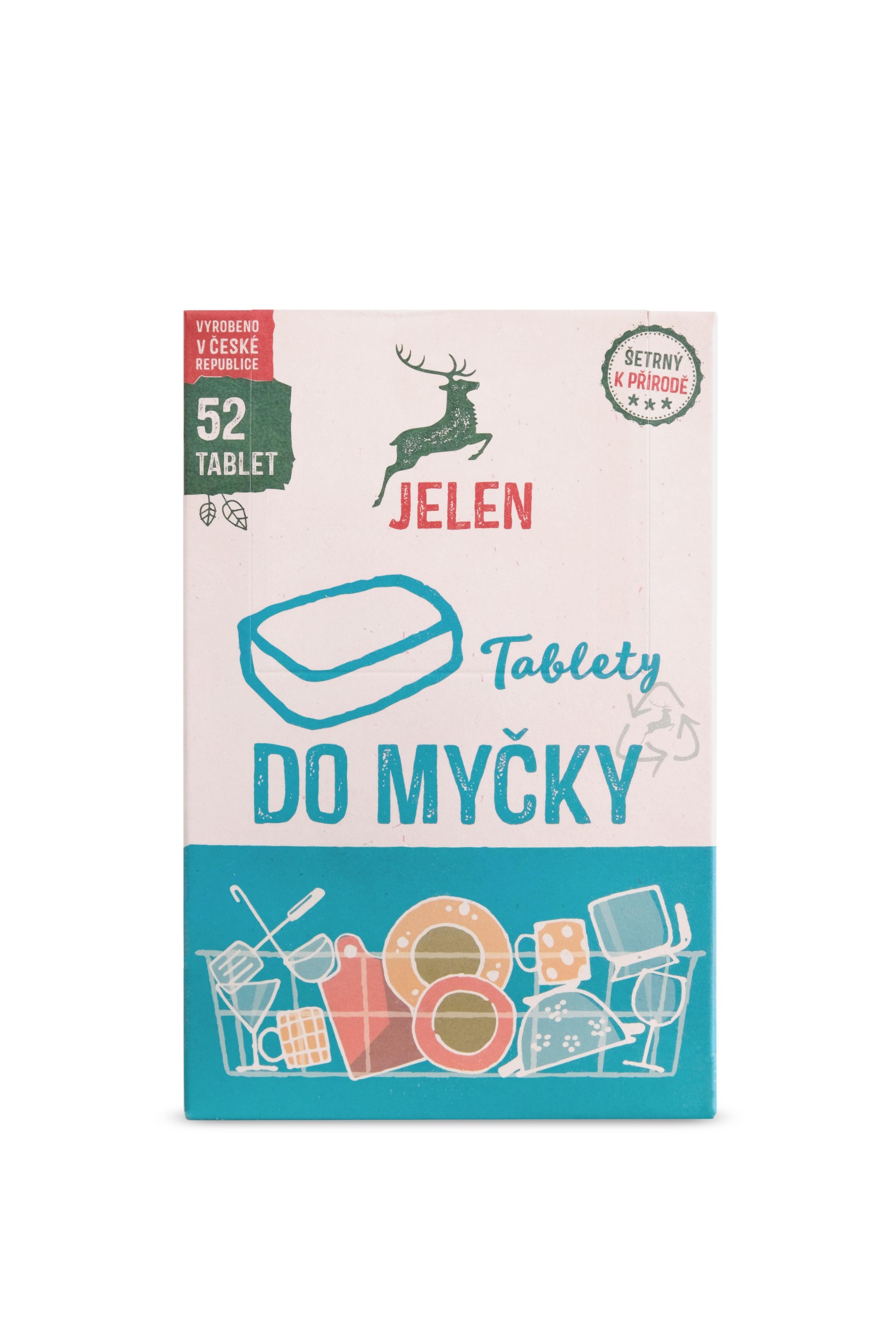 Jelen Tablety do myčky 52 tablet