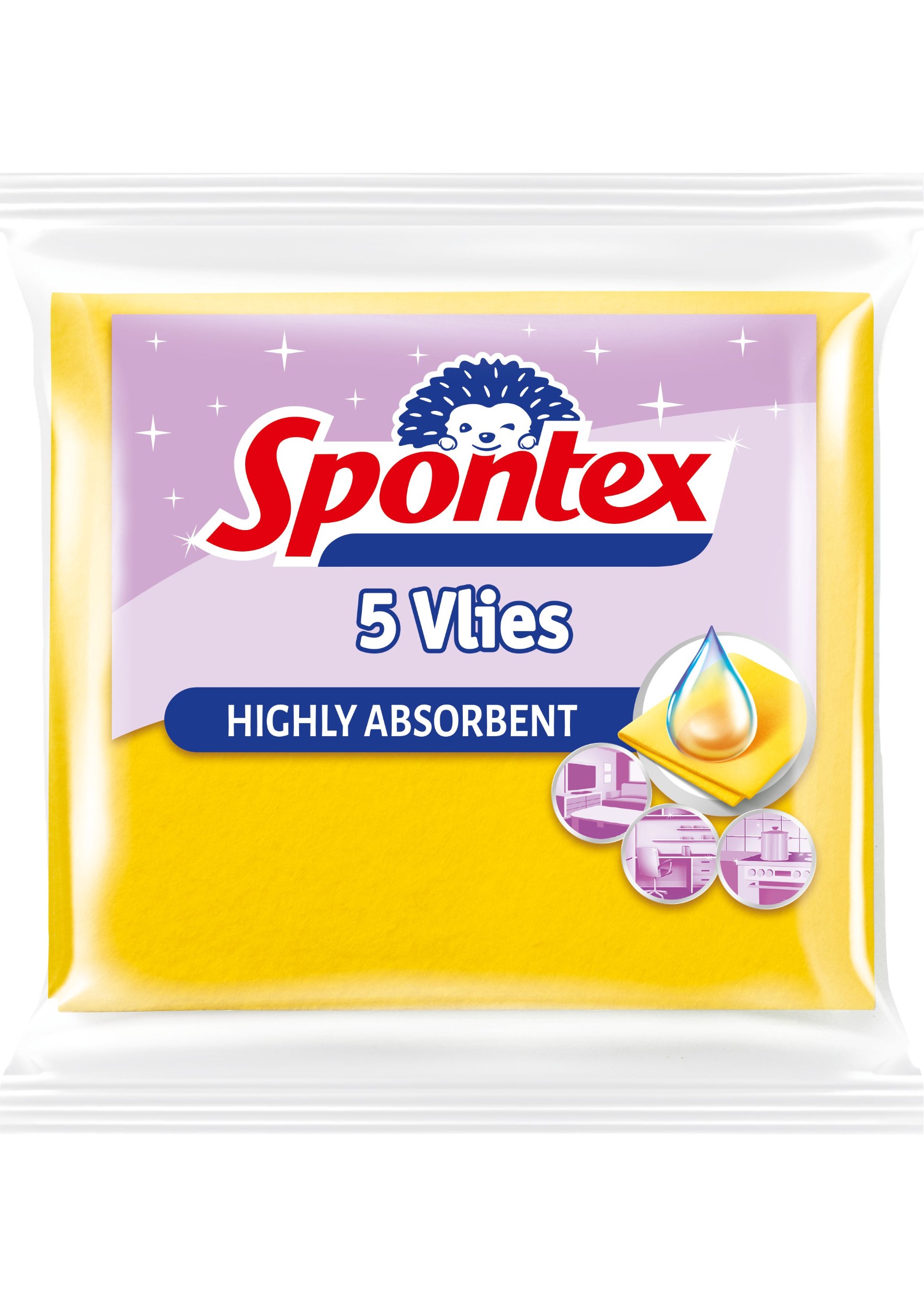 Spontex Rychloutěrka Vlies 5ks