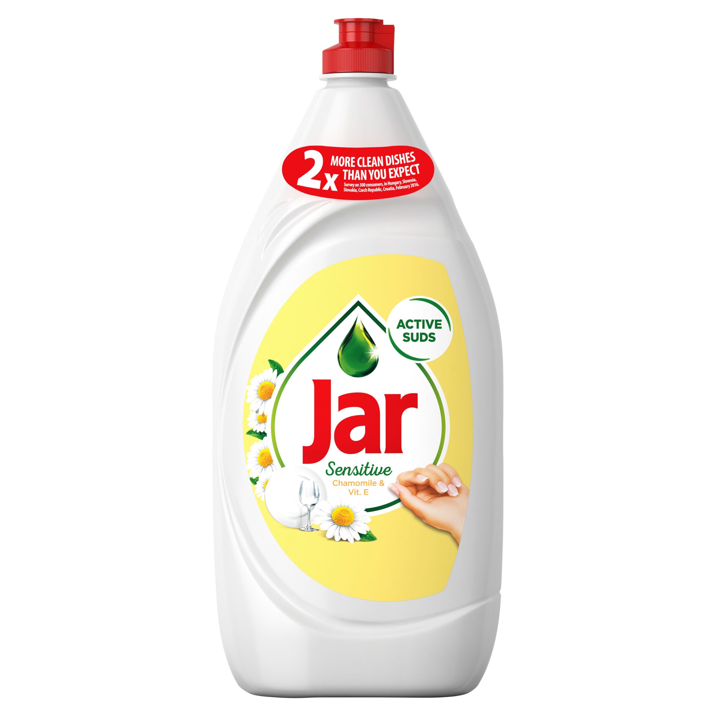 Jar Sensitive Chamomile & Vit E prostředek na mytí nádobí 1350 ml