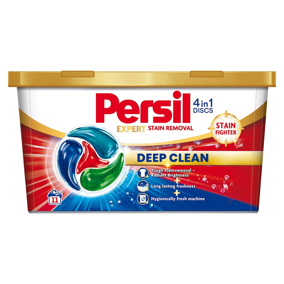 PERSIL DISCS EXPERT STAIN REMOWER 11PD