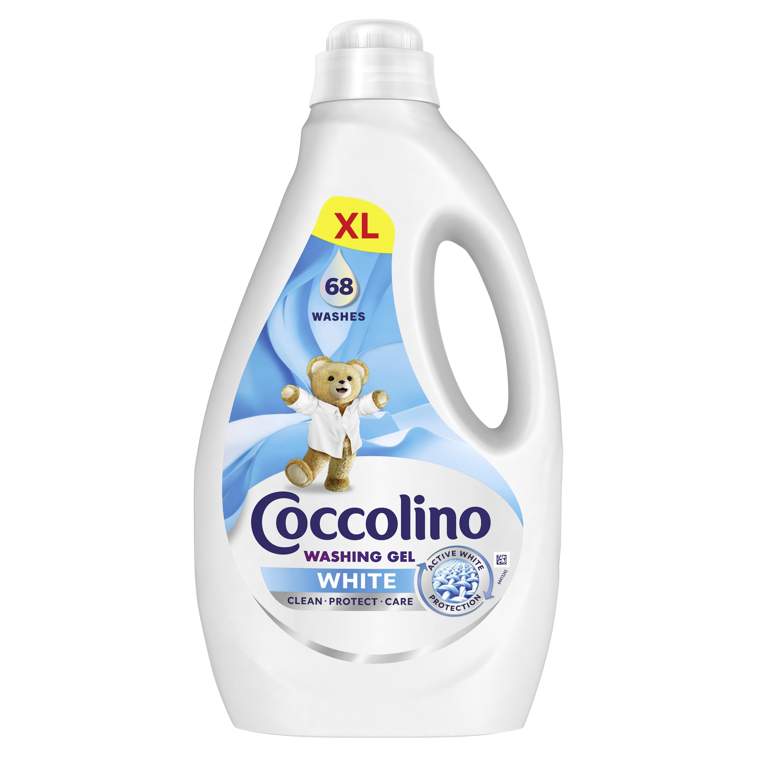Coccolino prací gel bílé 68 dávek