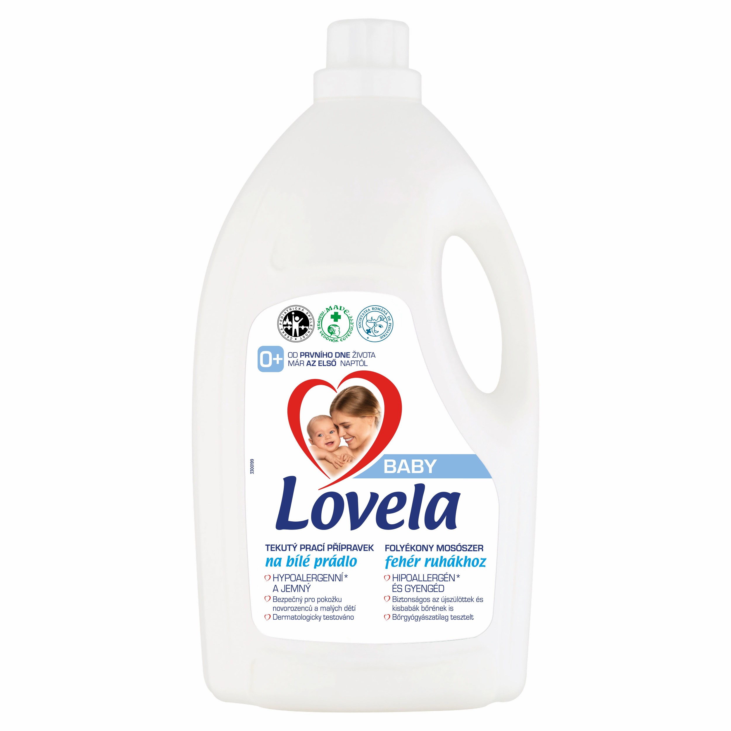 Lovela Baby Tekutý prací přípravek na bílé prádlo 4,5l 50 praní