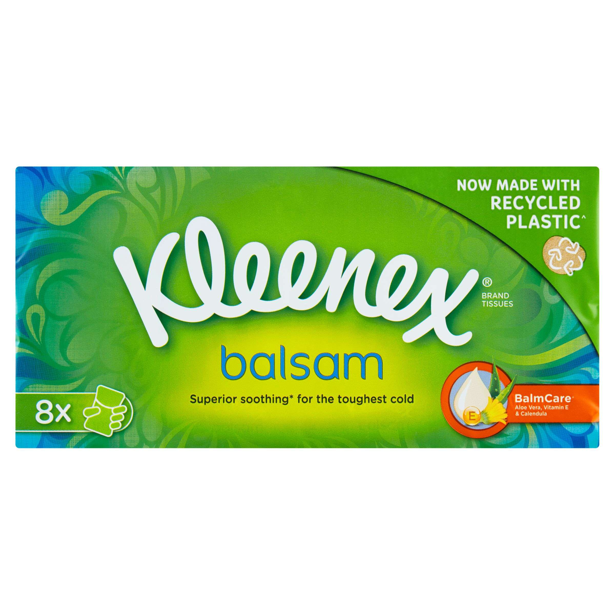 Kleenex Kapesníky papírové Balsam Hanks 8x9ks