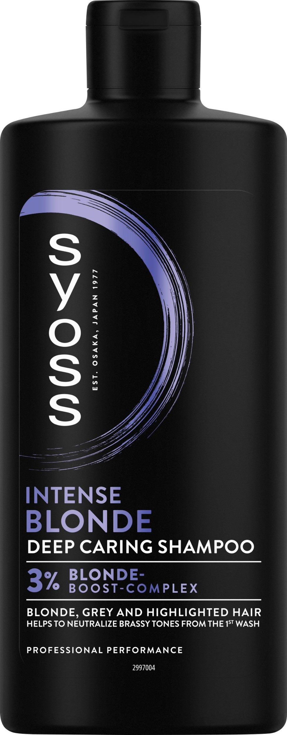Syoss Intense Blond šampon pro blond, šedivé a melírované vlasy 440ml