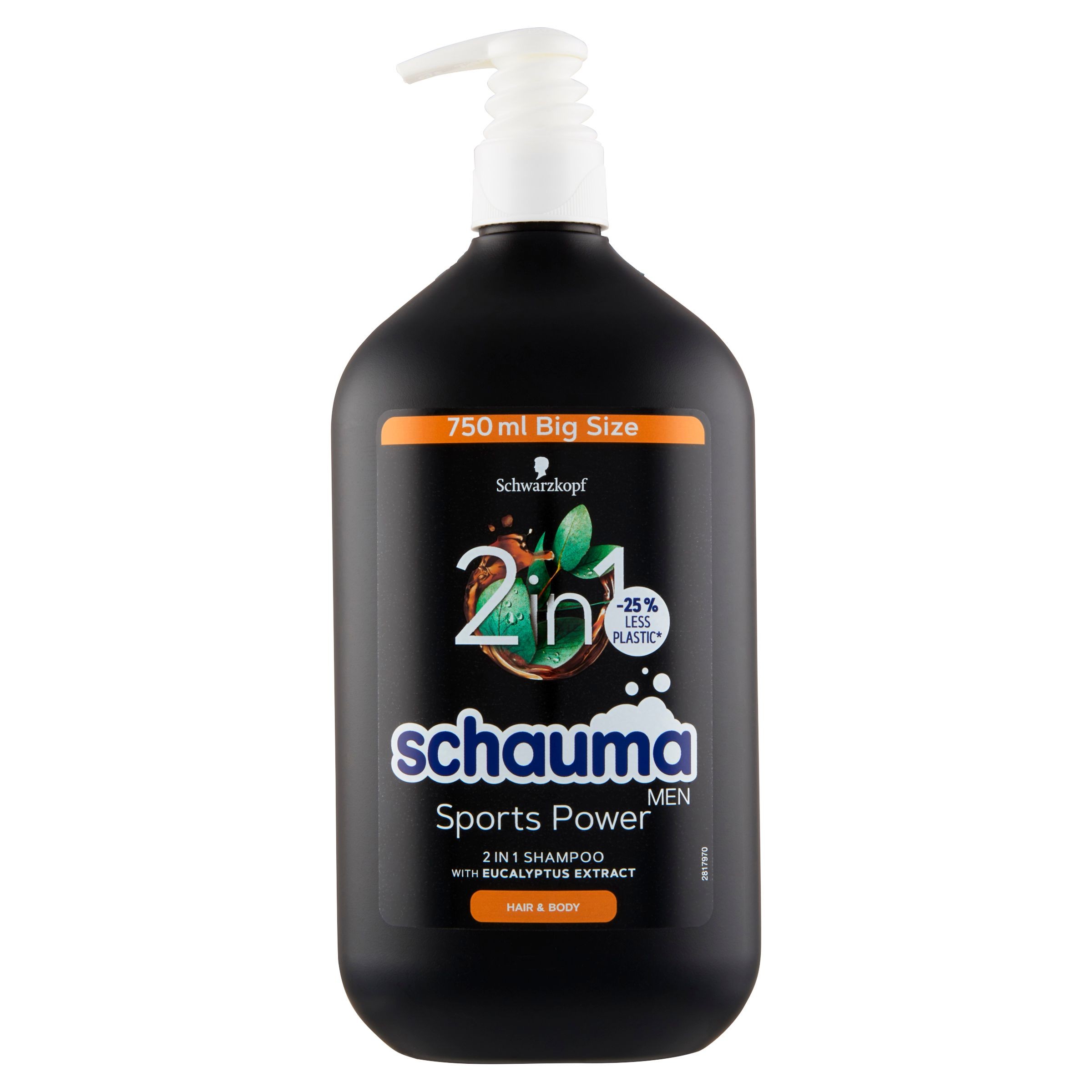 Schauma Men Sports Power 2v1 šampon 750ml