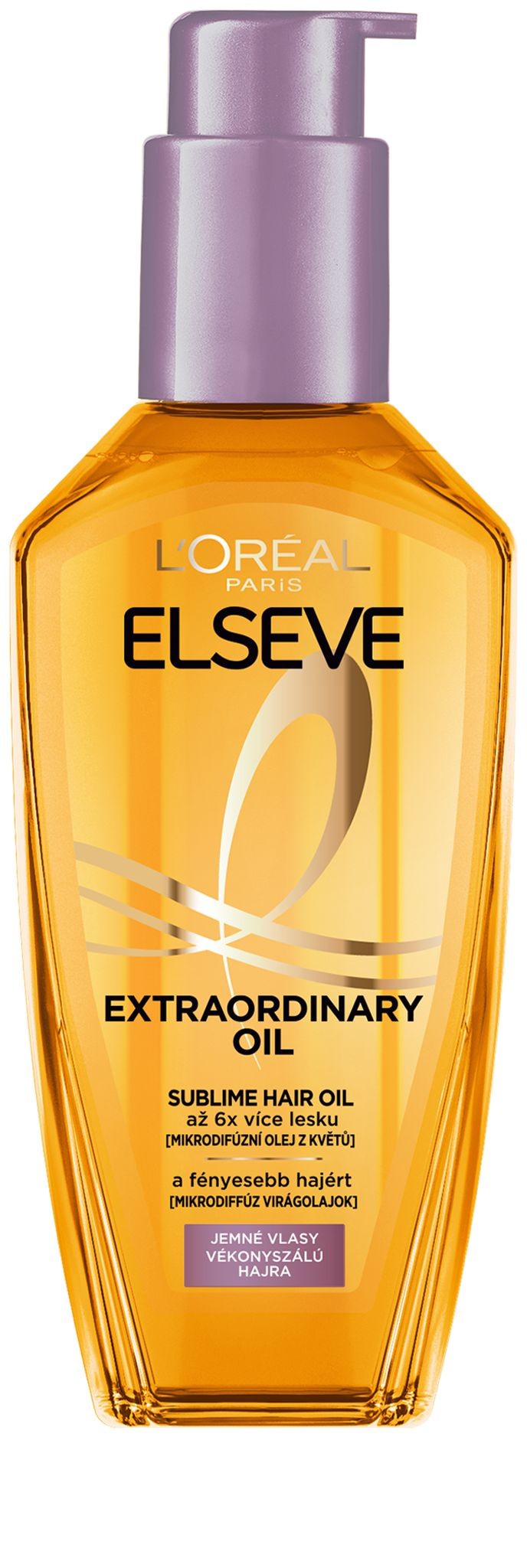 L'Oréal Paris Elseve Extraordinary Oil hedvábný olej pro jemné vlasy 100 ml