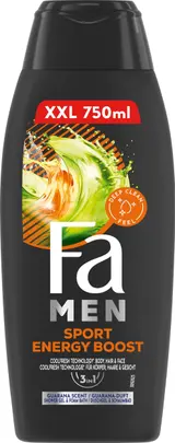 Fa Men Sport Energy Boost sprchový gel 3v1 750ml