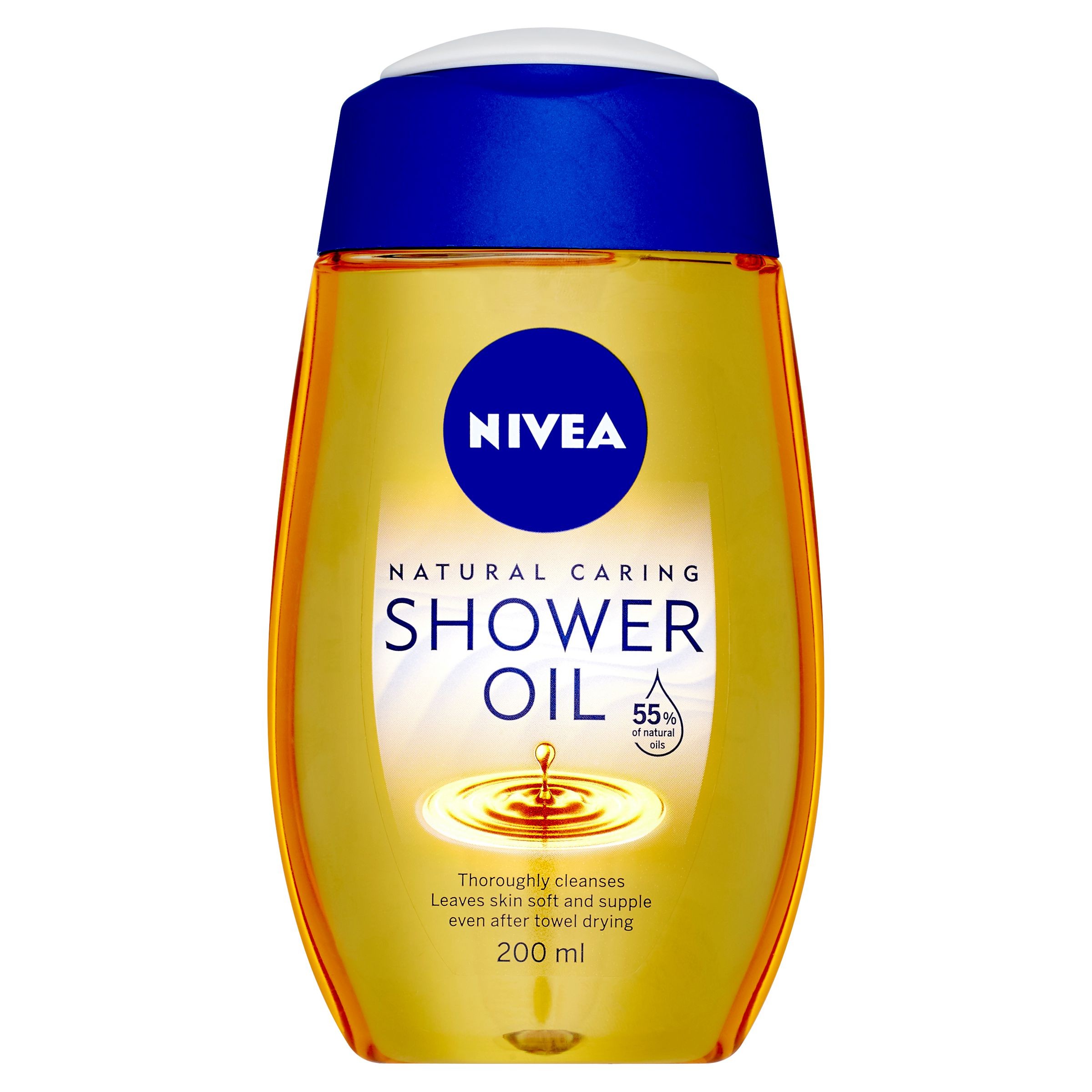 Nivea Natural Pečující sprchový olej 200 ml
