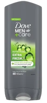 Dove Men+Care Extra Fresh sprchový gel pro muže na tělo a tvář 400 ml