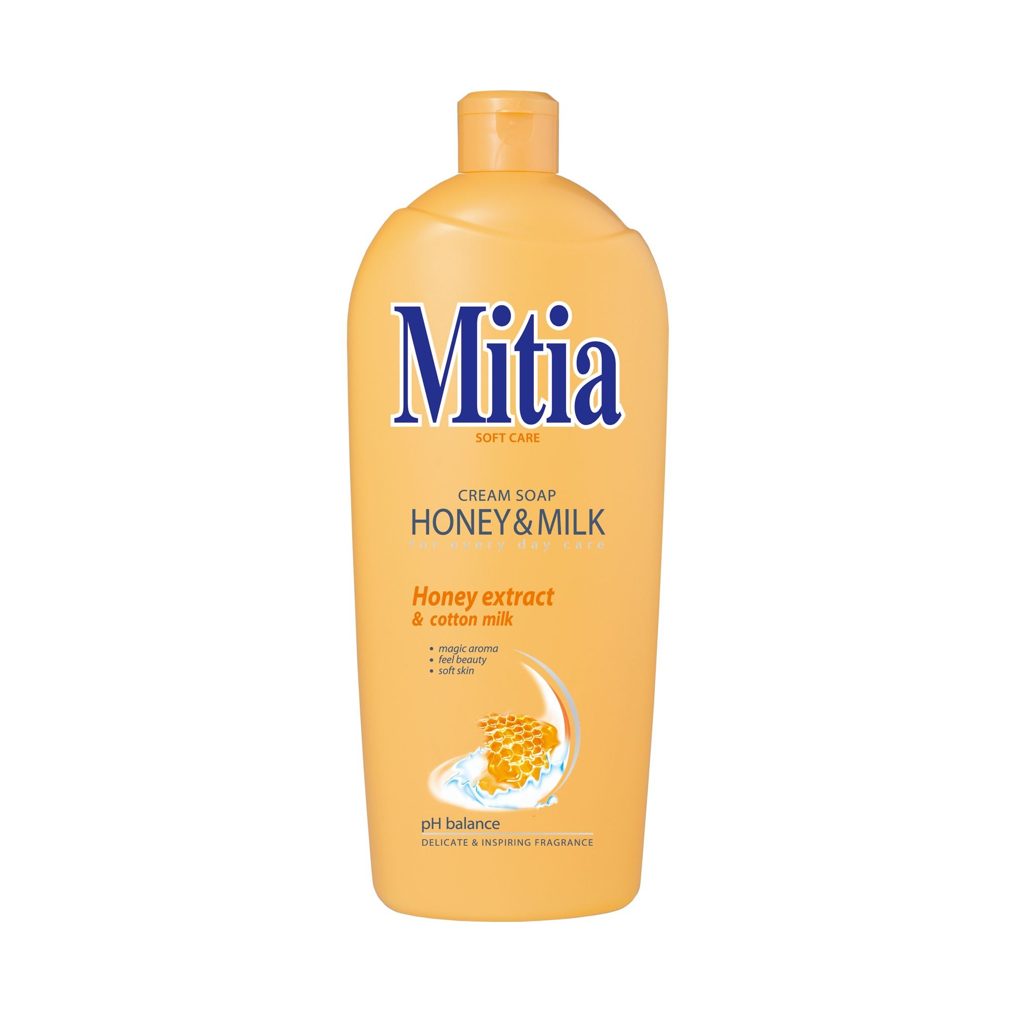 Mitia Honey & Milk krémové mýdlo 1000 ml
