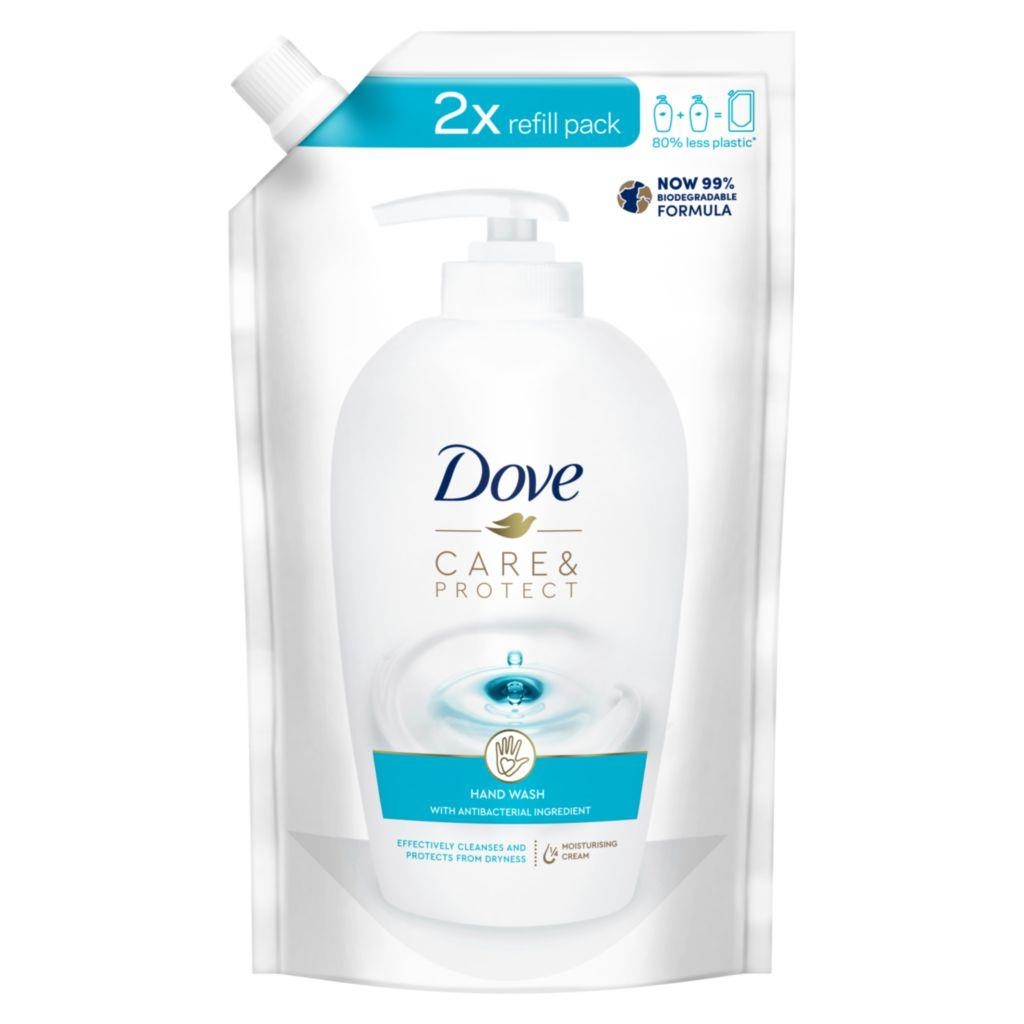 Dove Care & Protect Tekuté mýdlo náhradní náplň 500 ml