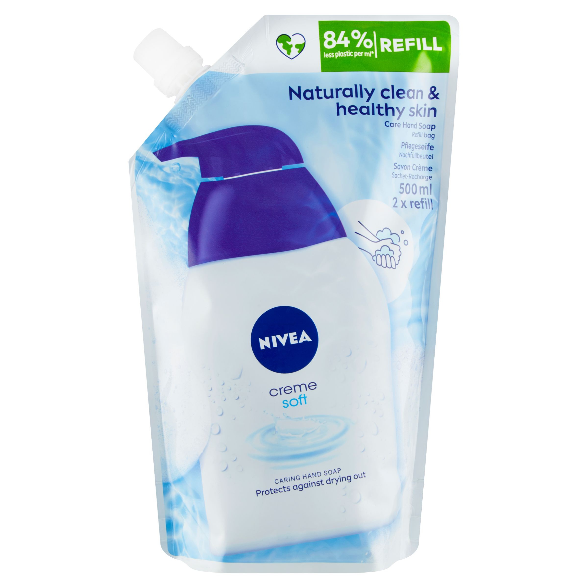 Nivea Tekuté mýdlo Creme Soft Refill