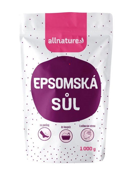 Allnature Epsomská sůl 1000g