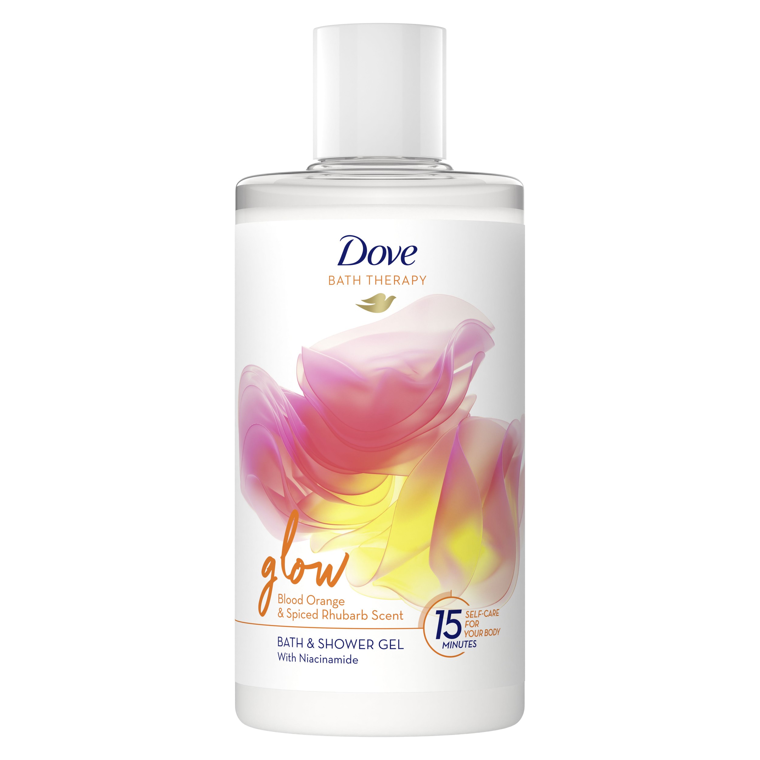 Dove Glow pěna do koupele 400ml