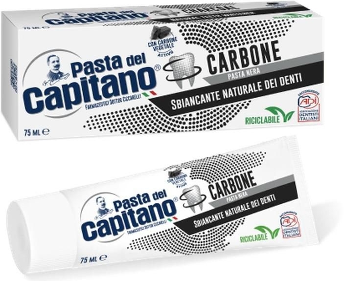 Pasta del capitano Charcoal 75 ml