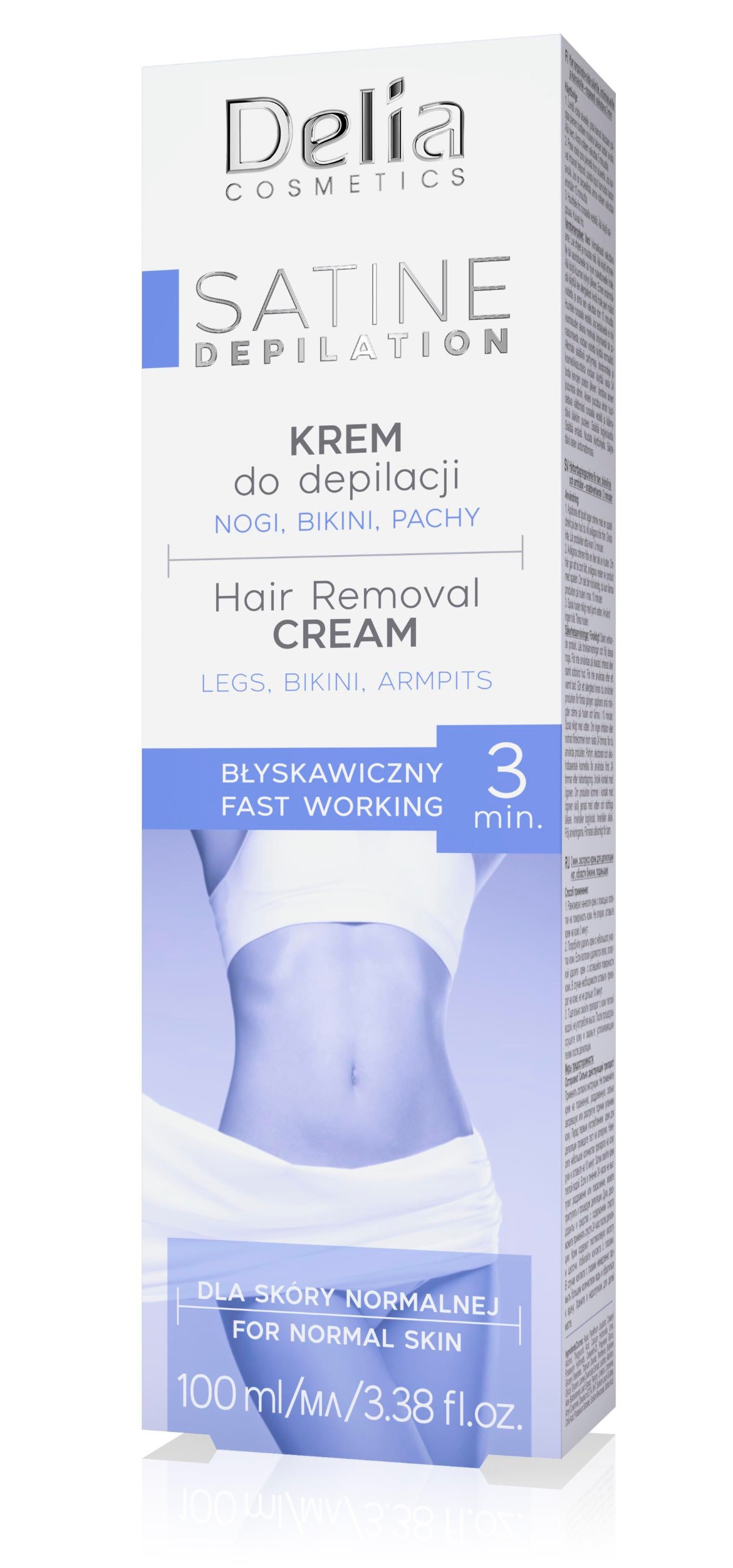 Satine Depilační krém 3 min – pro okam
