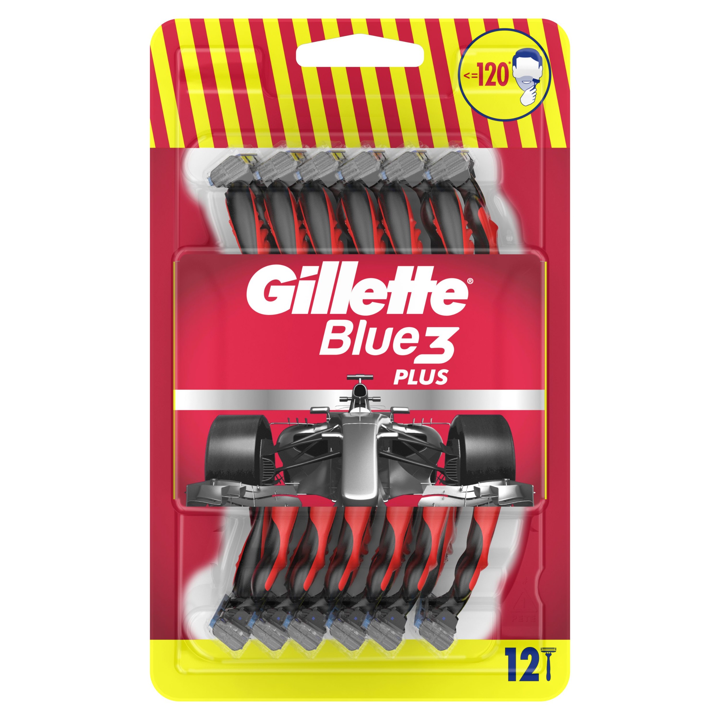 Gillette Blue 3 Pohotové Hol 12ks