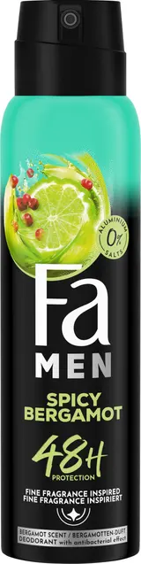 Fa Men Spicy Bergamot deodorant 150ml