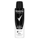Rexona Men Invisible Black + White antiperspirant sprej pro muže 150 ml