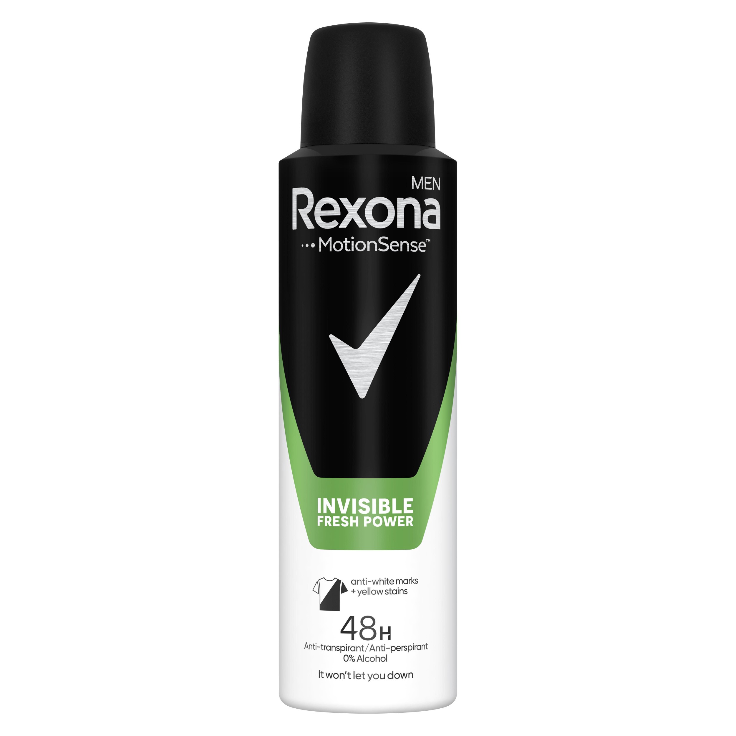Rexona Men Antiperspirant sprej Invisible Fresh& Power 150 ml​