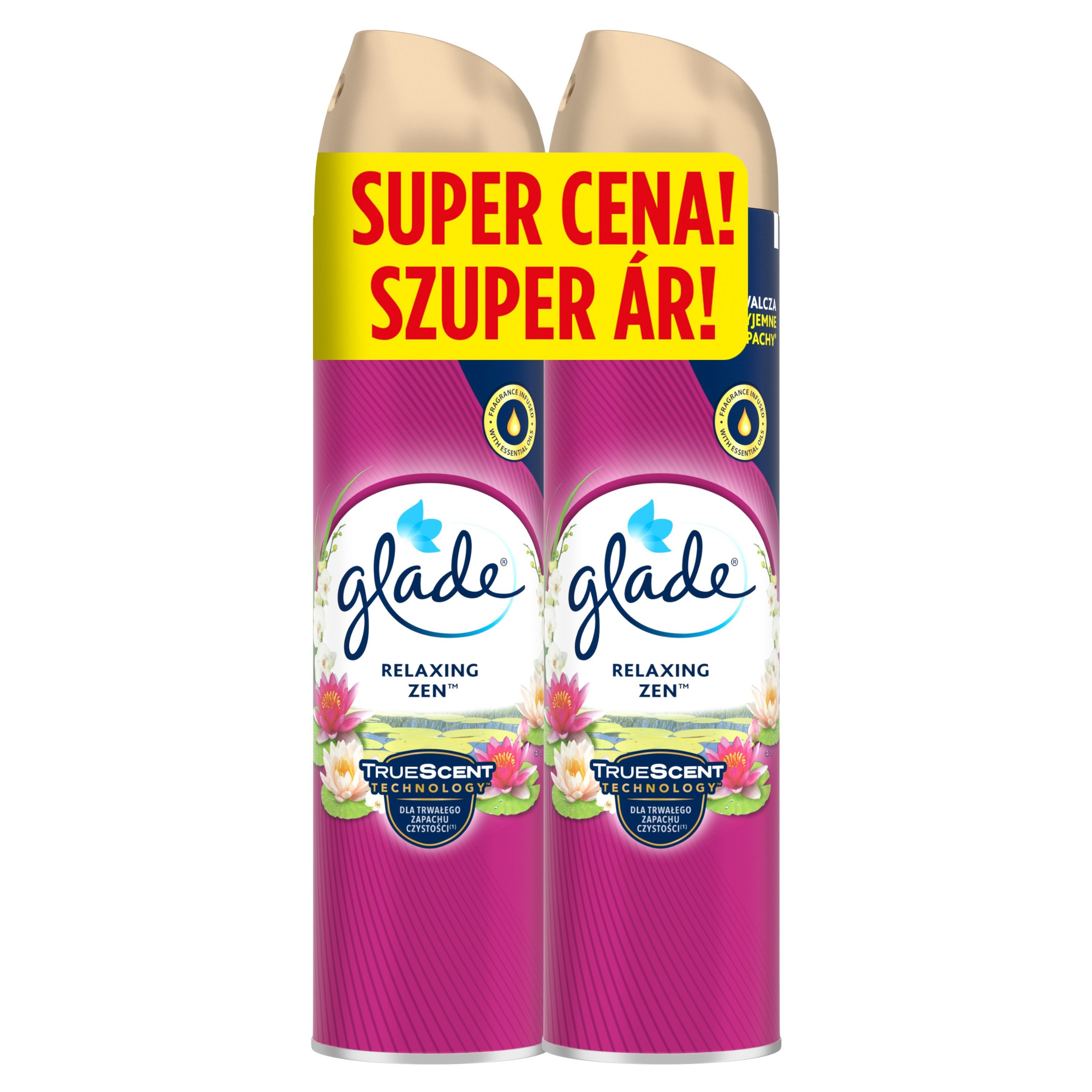 Glade Aerosol Santalové dřevo z Bali duopack 2x300ml