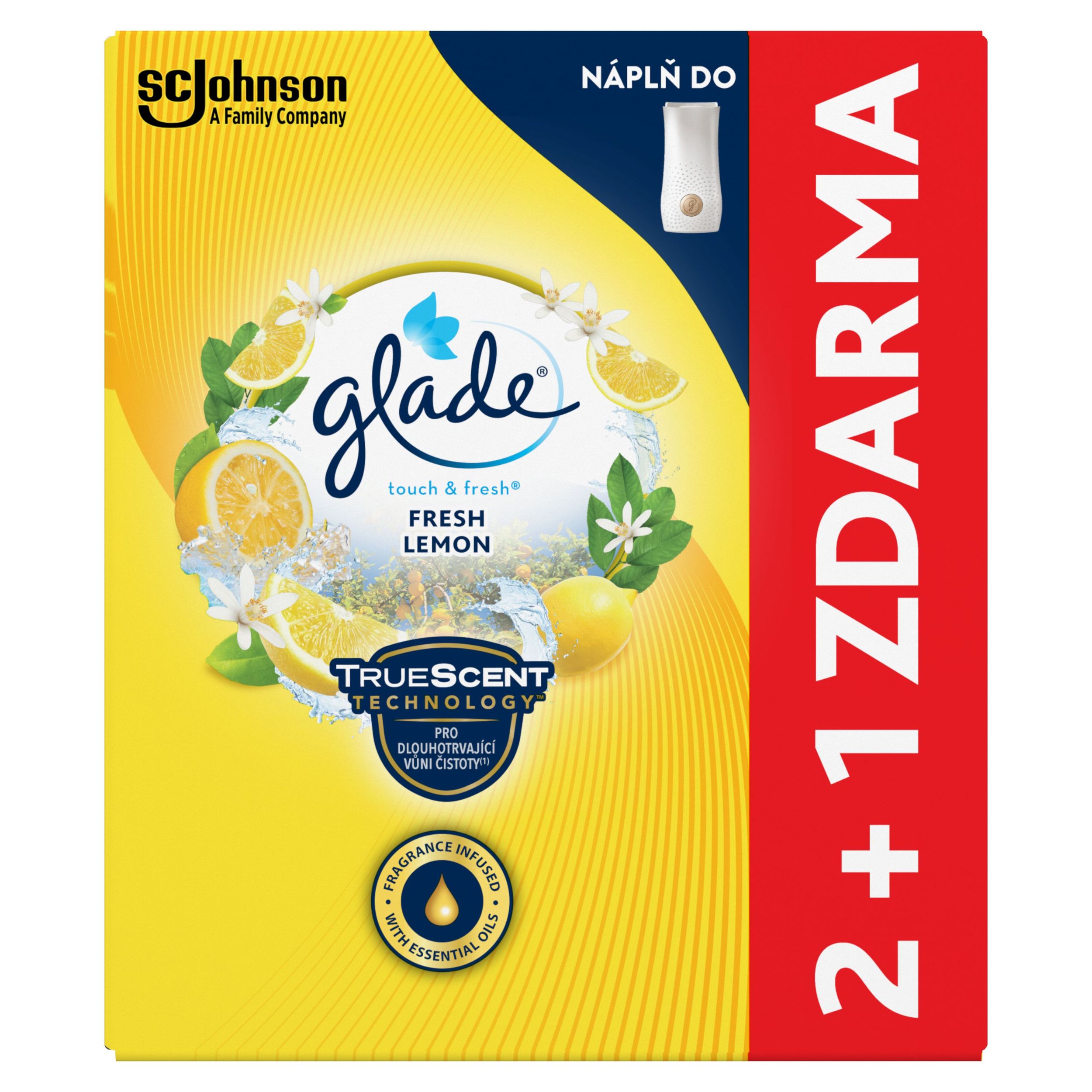 Glade by Brise One Touch Citrus náplň 3x10 ml