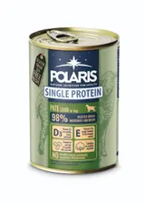 Polaris Single Protein Paté konzerva pro psy jehněčí 400g