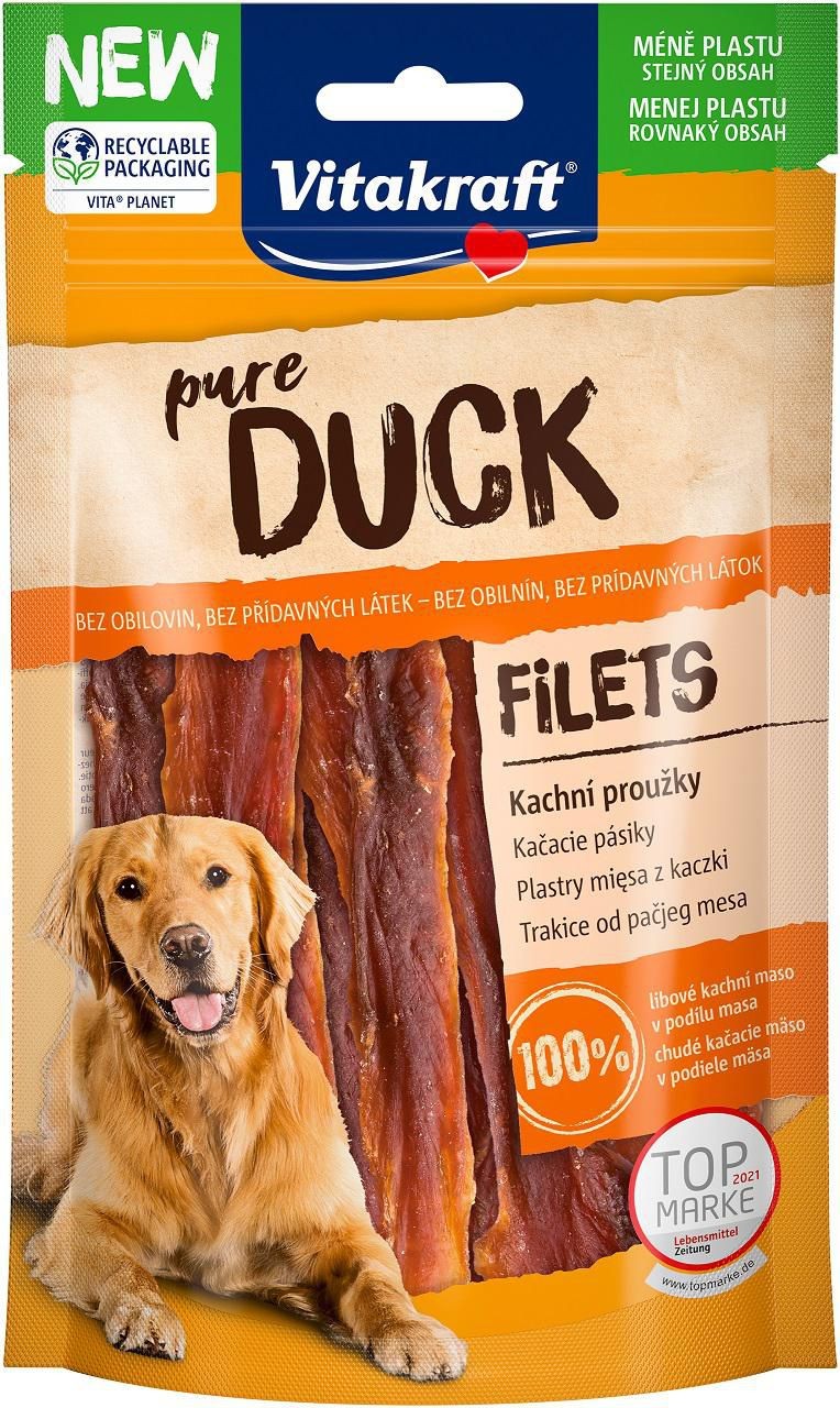 Vitakraft Duck kachní plátky 80 g