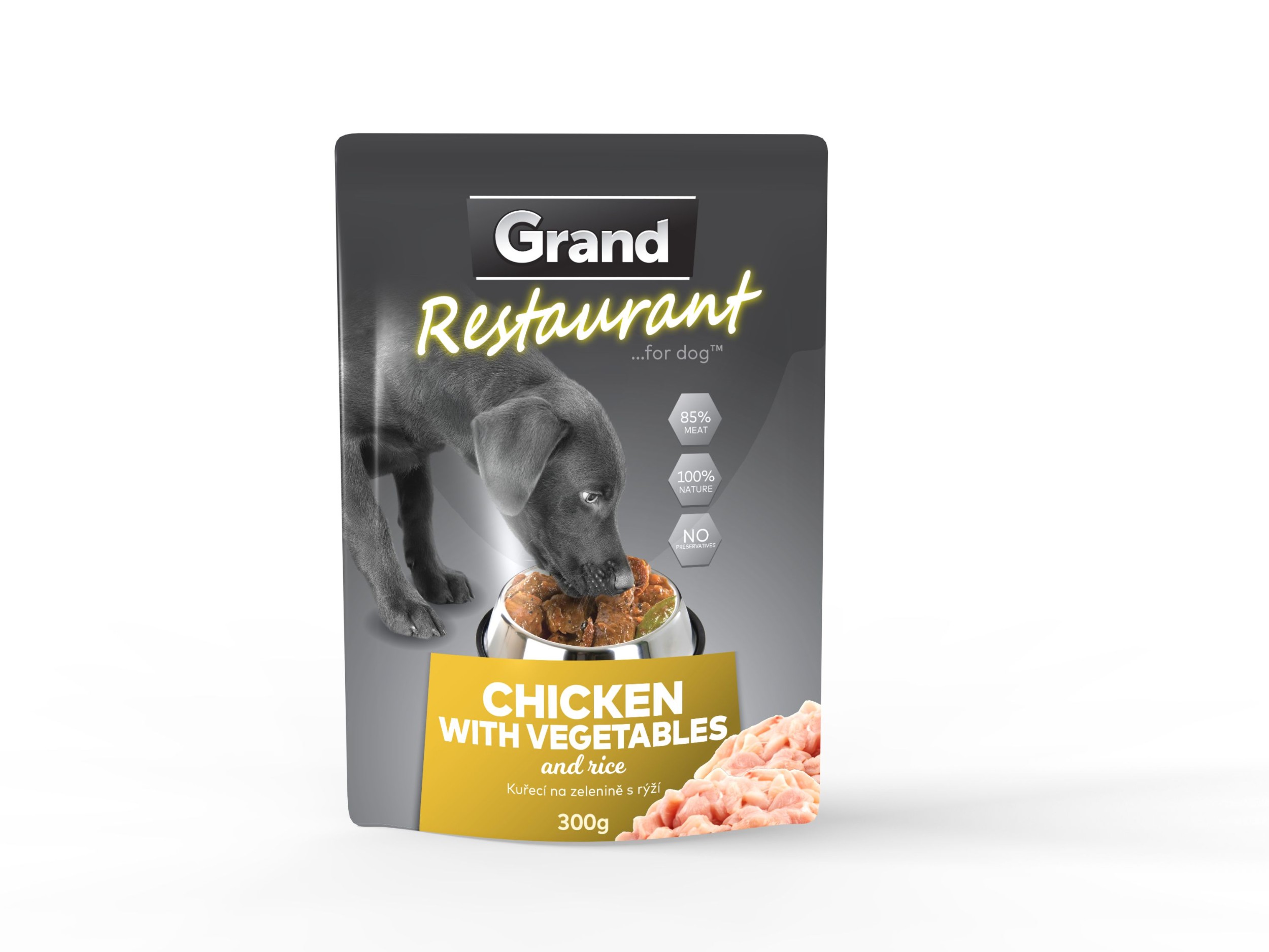 Grand Restaurant Kuřecí na zelenině s rýží 300g