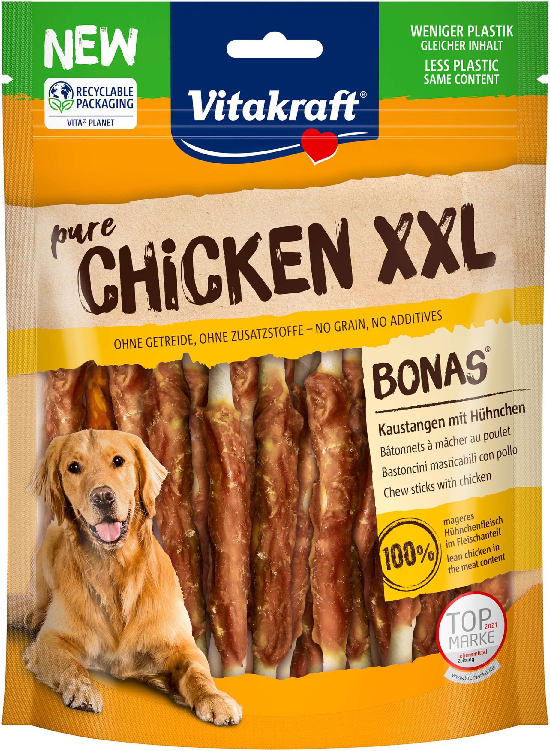 Vitakraft Chicken Bonas tyčinky kuřecí XXL 200 g