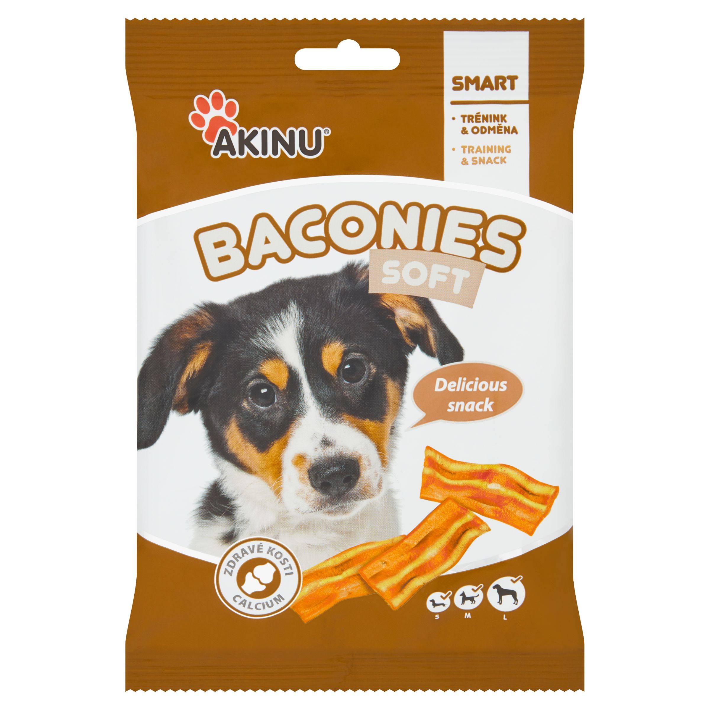 Akinu Baconies slaninky pro psy 85 g