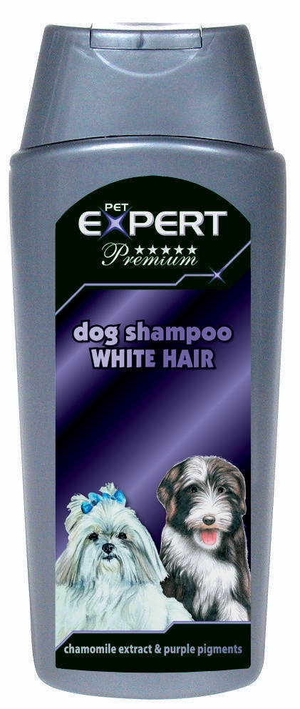 Pet Expert šampon Bílá srst 300 ml