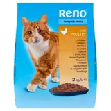Reno Kompletní krmivo pro dospělé kočky s drůbežím 2 kg