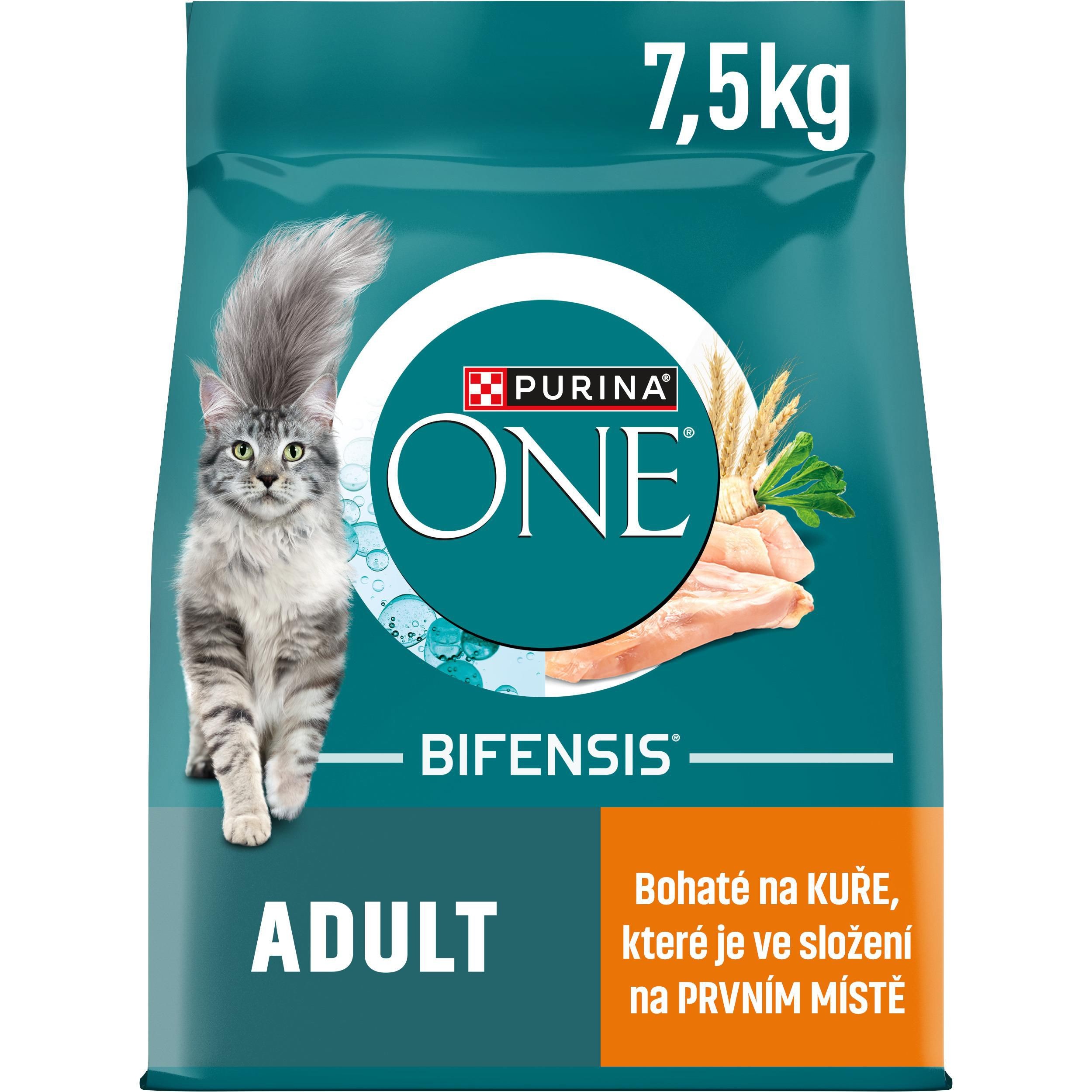 Purina One bifensis Adult kuřecí s pšenicí 7,5kg