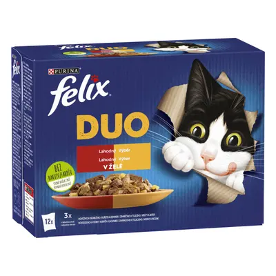 FELIX Fantastic DUO Multipack želé 12x85g