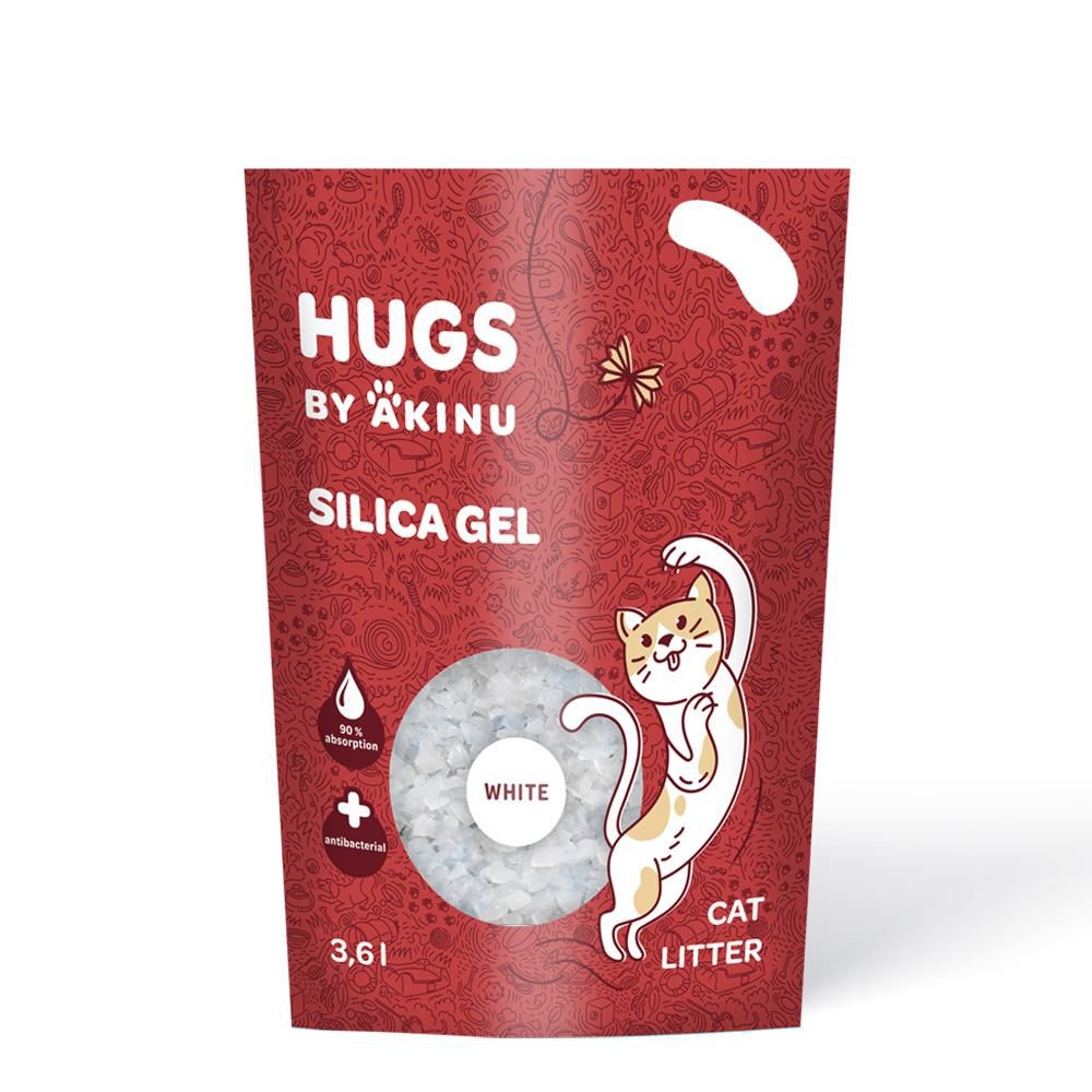 HUGS by Akinu Silika gel bílý 3,6l