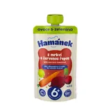 Hamánek Jablko s mrkví a červená řepa 100g