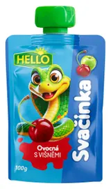 Hello Ovocná přesnídávka višeň 100 g