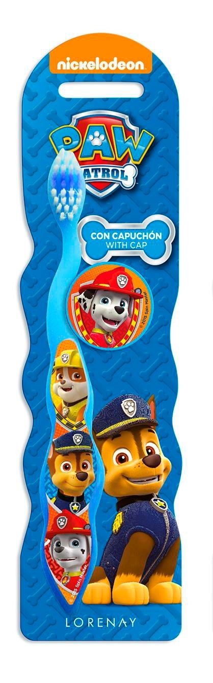 Nickelodeon Paw Patrol Zubní kartáček s krytem