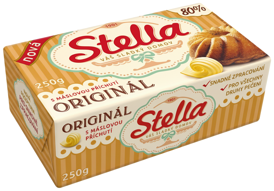Stella Originál 80% s máslovou příchutí