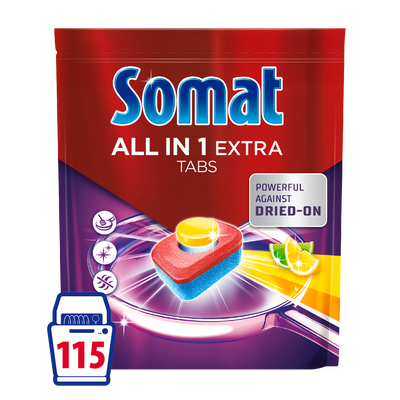 Somat All in 1 Extra Lemon & Lime tablety do myčky