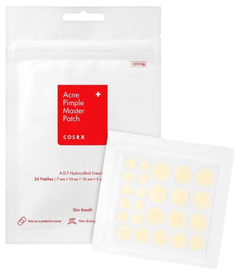 COSRX Acne Pimple Master Patch Hojivé náplasti na nedokonalosti s intenzivním účinkem