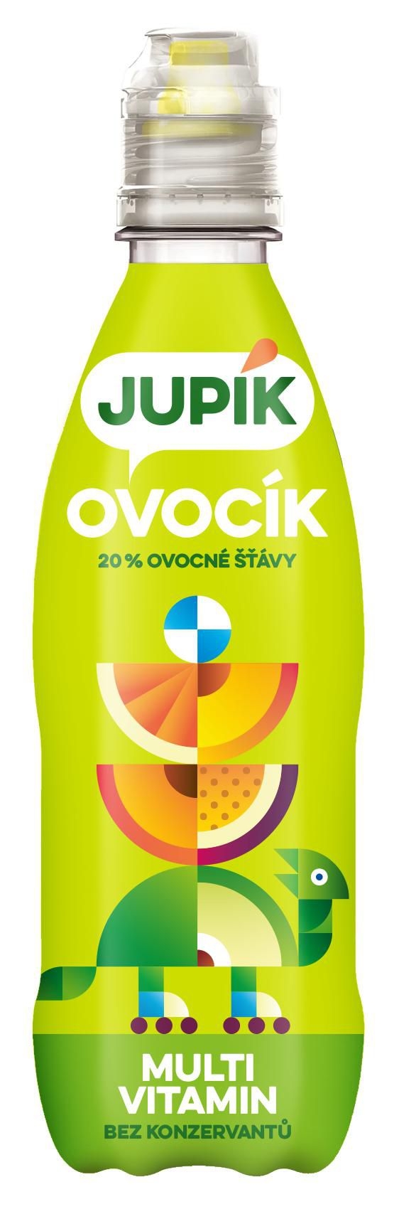 Jupík Ovocík Multivitamín 20% 0,33l PET