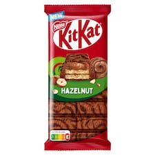 KitKat tabulka Hazelnut s mléčnou a hořkou čokoládou, s platkou a lískoořískovou náplní 99g