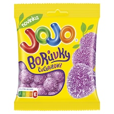JOJO Borůvky želé bonbóny s borůvkovou příchutí 80g