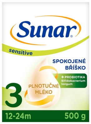 Sunar Sensitive 3, batolecí mléko