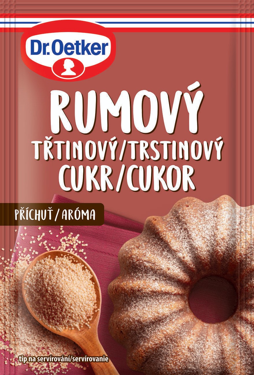 Dr. Oetker Rumový třtinový cukr 20 g