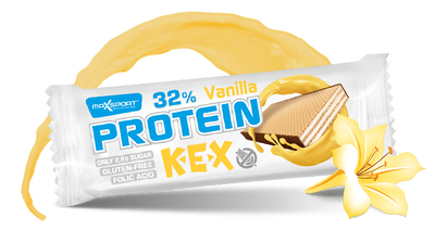 Max Sport  Protein Kex Vanilka proteinová oplatka s krémovou náplní